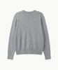 Leondi Min Side Button V-Neck Knit - Gray