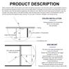220V-240V 5.8GHz Microwave for Radar Body Motion Detector For LED Light For ceiling walls, hotel hallways, sensor lights