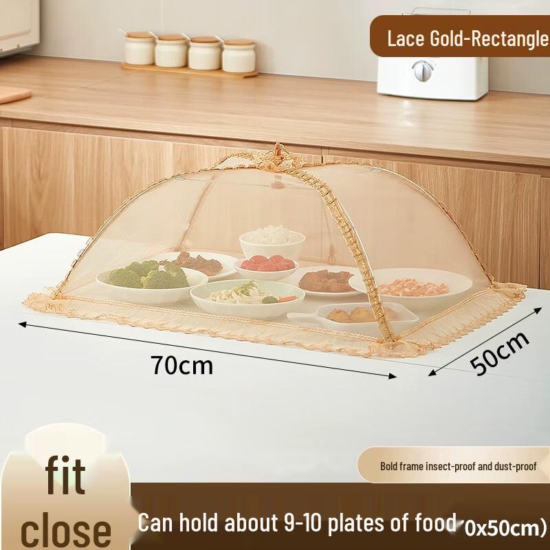 

Rectangular Embroidered Food Cover