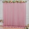 Chiffon Curtain Wedding Party Backdrop Baby Shower Drape Hotel Banquet Wrinkle Free Photo Background Wedding Curtain Decoration