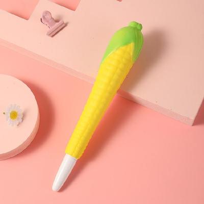 5 Stück Schöner Gel-Stift Stressabbau Neutraler Stift Geschenkstift Schreibstift Weicher Schaumstoff Gel-Tinte Stift Tagebuchstift für Schüler