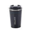 1Pc New Creative 304 Stainless Steel Coffee Cup Light Luxury High-end Office Double-layer Portable High-value Coffee Cup
