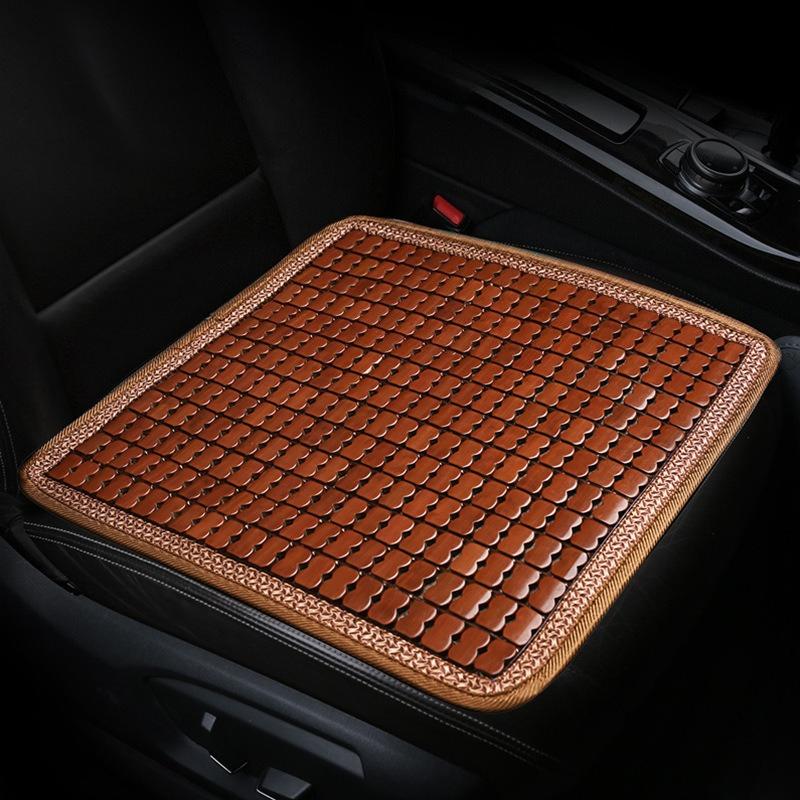 Car Seat Cushion Bamboo Cushion Summer Bamboo Slice Cool Cushion Single Piece Summer Car Four Seasons Mat Seat Cushion Universal Bamboo
