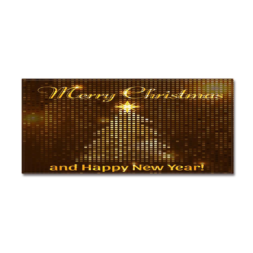 Christmas Kitchen Sand Carpet Doormat Long Floor Mat