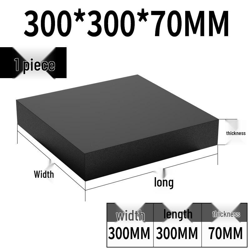 Industrial Square Rubber Anti-Vibration Pad