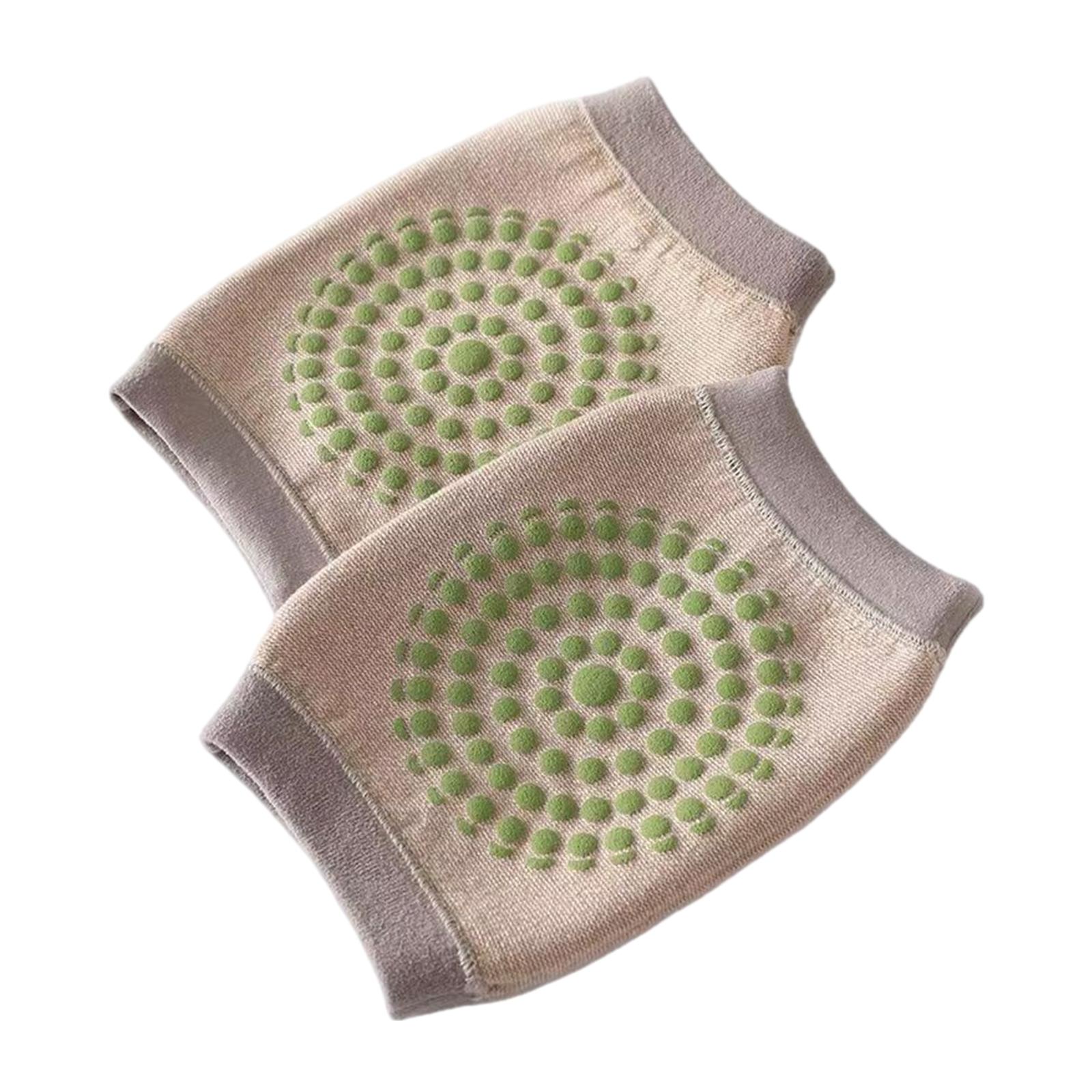 Zeriluna Mugwort warm knee and leg sleeves Mugwort heating knee pads for men, women, and elderly people, sports leg warmers Skin M Code