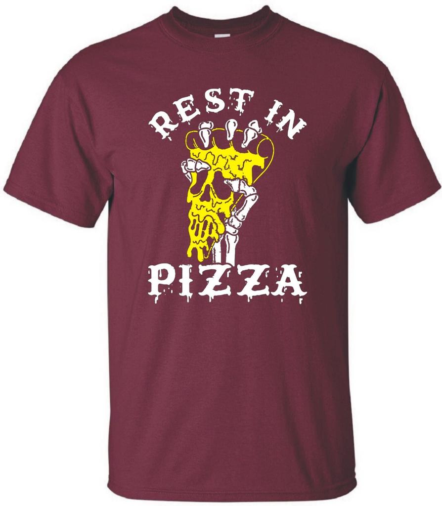 Funny Rest In Pizza Tshirt
