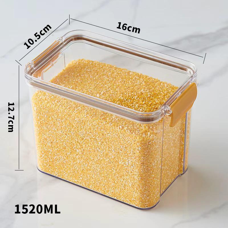 Transparent Food-Grade Plastic Storage Jar for Soups