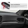 Carbon Fiber Side Dashboard Air Vent Outlet Cover Trim For Dodge Durango 22+