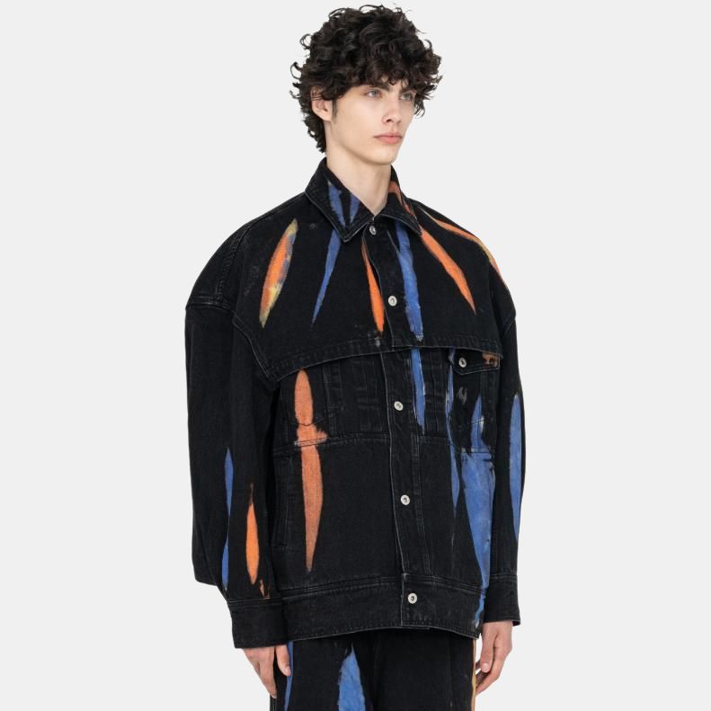 Feng Chen Wang Tie Dye Collection Jacket Men's FMF14JK20
