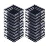 20pcs Acrylic Magnets Clear 2x2 Inch Magnetic Acrylic Square Fridge Magnet For Home Kitchen School Classroom Dorm Room Party