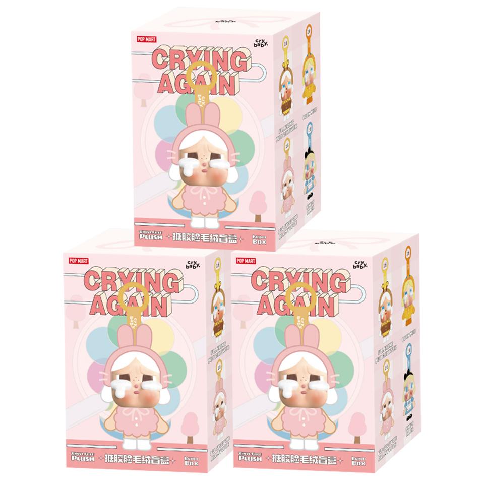

CRYBABY CRYING AGAIN серия виниловые игрушки в коробке Kawaii аниме фигурка Caixa Caja сюрприз таинственная коробка кукла реплика 18cm