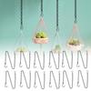12pcs Plant Hanging Chains with Dual Hooks 58.5cm/23in with Bearing 3000g/6.6lbs for Garden Flower Suspension