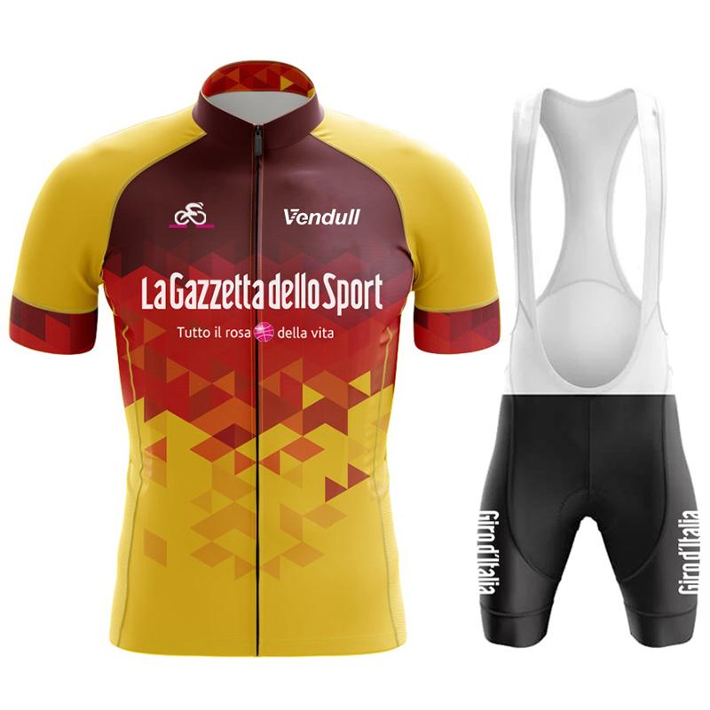 Maglia Ciclismo Tour De Giro D'ITALIA Estiva Ropa Ciclismo Uomo Abbigliamento Ciclismo Maglia Mountain Bike Tuta Sportiva