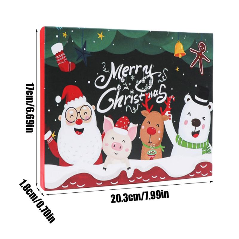 Adventskalender Schmuck Halskette Armband Set Adventskalender Weihnachten Adventskalender Weihnachts-Countdown-Kalender Schmuck