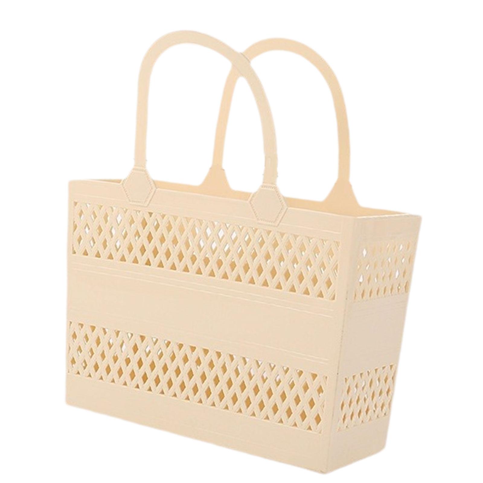 Shower Caddy Basket Bath Basket with Handles Large Capacity Drainage Household Storage Basket Shower Organizer for Garage 1289₽