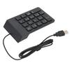 Numeric Keyboard USB Mini 18 Keys Numeric Pad Suitable for PC Desktop Notebook Computers