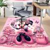 Pink Minnie Mouse Fantasy Carpet For Playroom Bedroom Living Room Sofa Home Decorkids Game Area Rug Nonslip Floor Mat