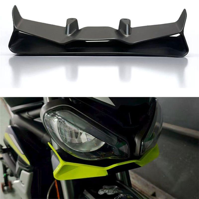Fixed Wing Fairing Motorcycle Front Lip Wing For Street Triple 765 S/RS 2017-2024