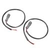 2pcs Wire Harness Connectors 2 Pin Waterproof Electrical Connectors for Industrial Equipment Bicycles Vehicles 750V
