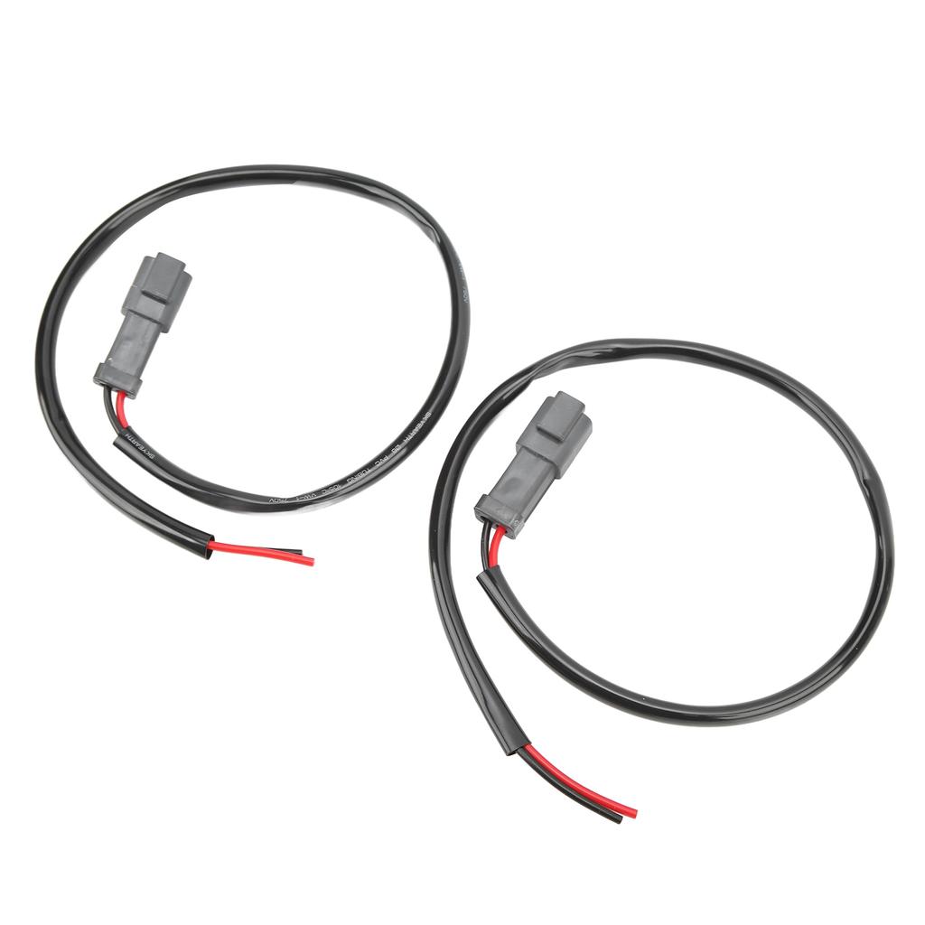 2pcs Wire Harness Connectors 2 Pin Waterproof Electrical Connectors for Industrial Equipment Bicycles Vehicles 750V
