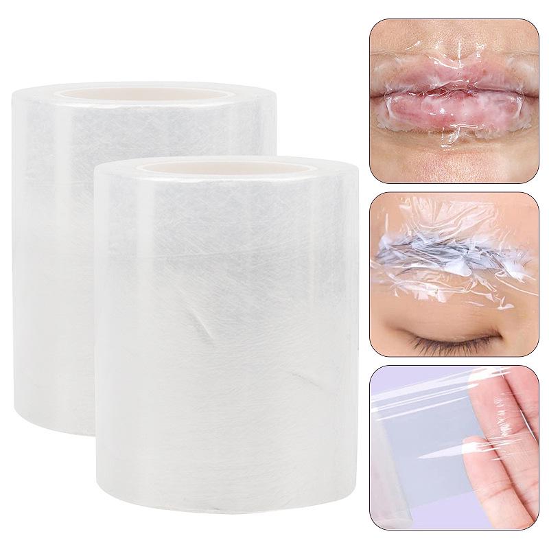 Korean Style Permanent Makeup Cover Film for Eyebrow Tattoo, Lip Blushing, & Eyelash Perm - Available in Large & Small Sizes