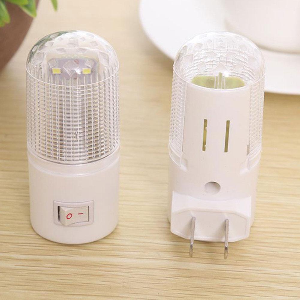 Socket LED Night Lights Indoor Wall Lamp Baby Feeding Bedside Cabinet Lamp Energy-saving Light Lamps Lights Stairs D2U9