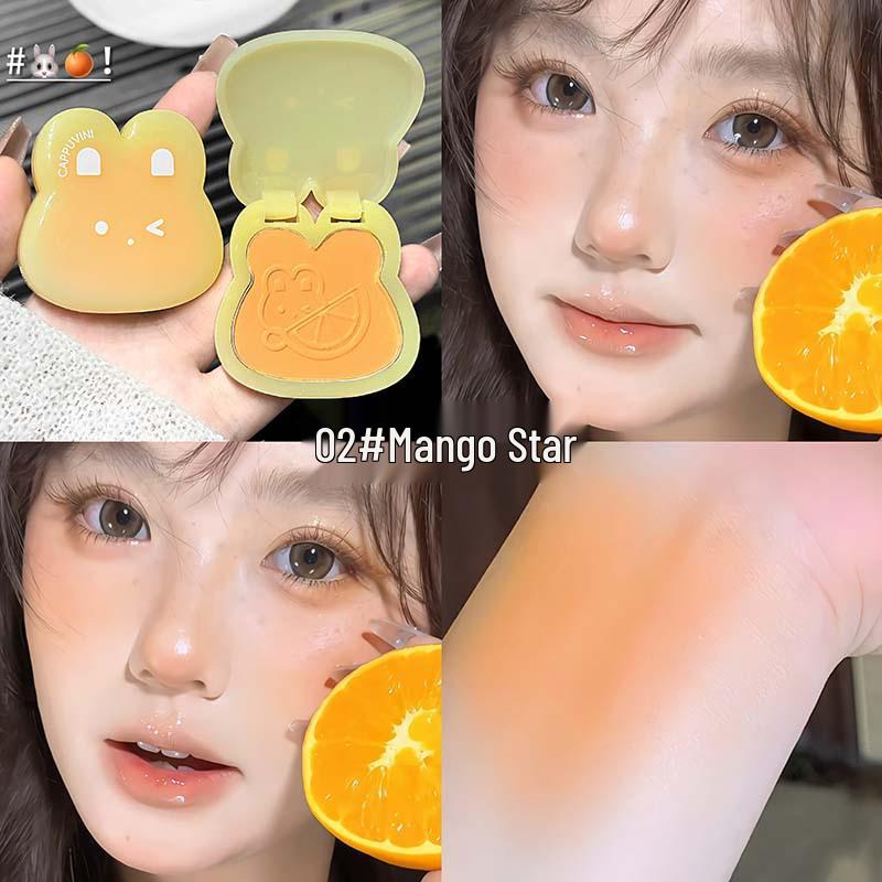 Ka Pa Wei Ni Lemon Little Rabbit Matte Eyeshadow & Blush.