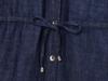 Summer European & American Style Denim Shirt with Decoration & Wide Leg Pants
