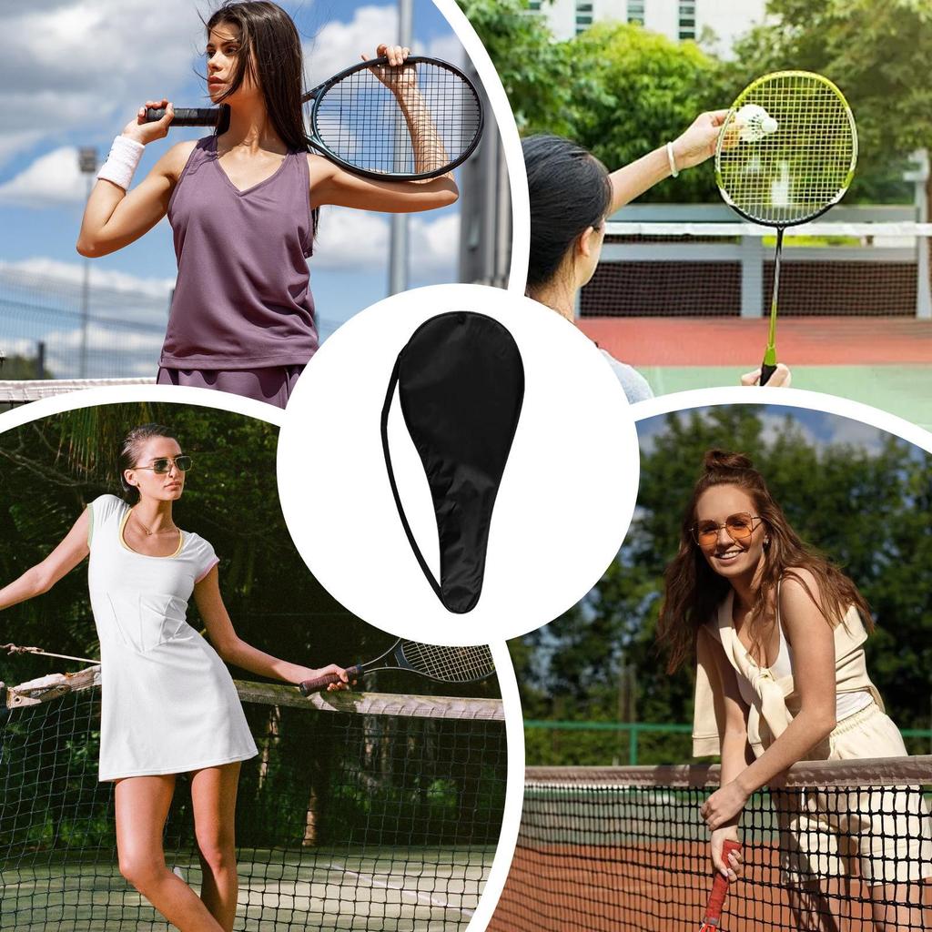 Tennis Racket Bag Cover Oxford Cloth Waterproof Single Tennis Shoulder Bags Suit For Various Tennis Racket Carbon Fiber Racquet
