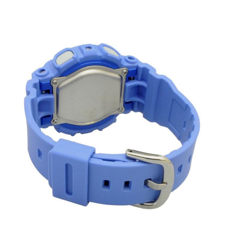 Casio CASIOBABY-G Theme Series Large Dial Dual Display Multi-Function Quartz Movement Resin Strap Japanese and Korean Watch Women’s Watch BA-120-2B