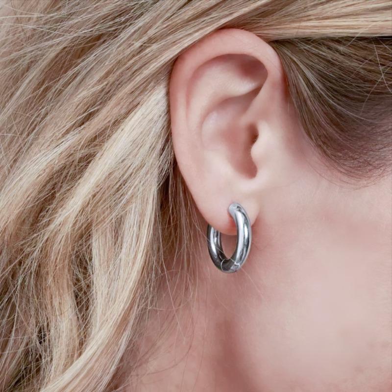 Retro Blue Earrings Flower Vintage Hypoallergenic Jewelry Elegant Birthday Gift Women's Classic Accessory Handcrafted Bohemian