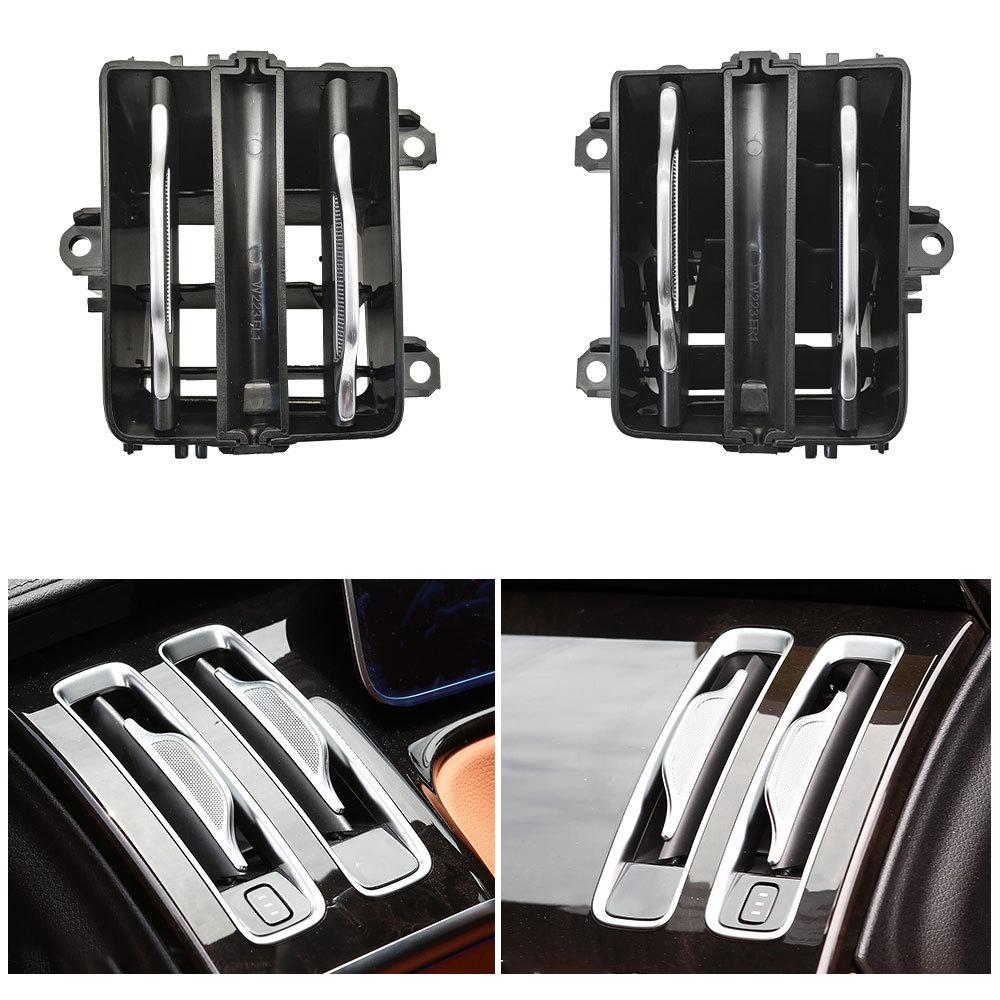 For Mercedes-Benz S-Class Front Left and Right Air Conditioning Grille Assemblies Of The Dashboard Air Vents W223 2021-2026