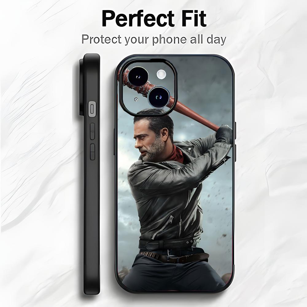 Gritty Zombie American TV T-The Walking Dead Phone Case Phone Case Soft Packaging Lightweight For iPhone17 16 15 14 13ProMax