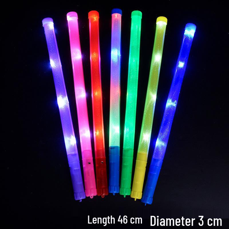 Seven-Color Flashing Star Wand - Electronic Glow Stick for Kids' Concerts and Parties