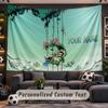 Gaston Lagaffe Personalized Tapestry Support Custom Name, Wall Art Home Decoration