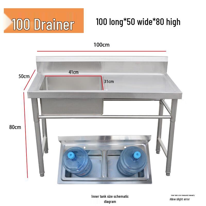 Taijufu 304 Stainless Steel Commercial Kitchen Sink