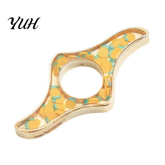 Reading Accessory One Hand Book Page Holder, Glitter Thumb Ring Holder for Reading, Stabilizer Clip Metal Opener Students Readers Tool