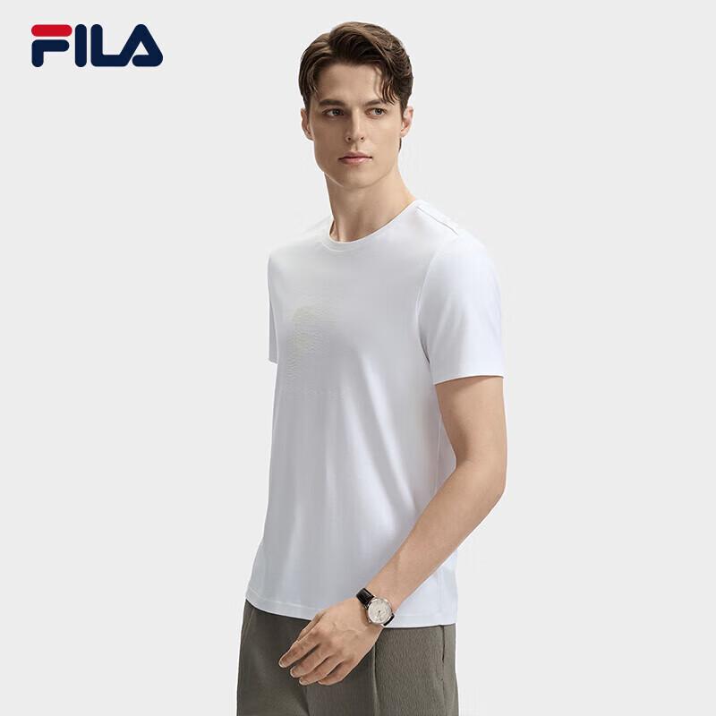FILA Men s Casual Pure Cotton Knit Short Sleeve T-Shirt XXL