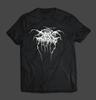DARKTHRONE – Logo / True Norvegian Black Metal (blanc) T-SHIRT (avec impression dos)