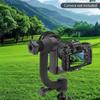 Panoramic Gimbal Tripod Head 360° Rotatable 44lbs Load Ergonomic