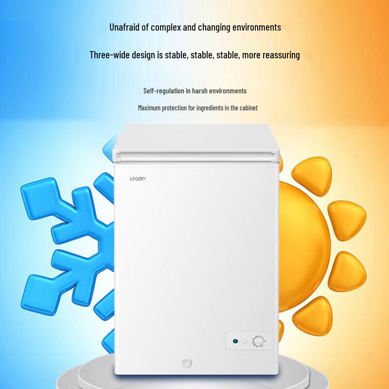Haier 100L Mini Chest Freezer CN plug (adapter included)