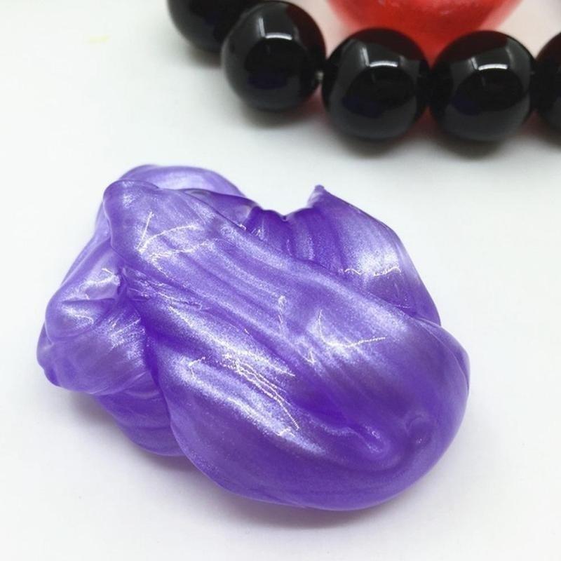 Matte Shimmer  Kids Clay Toy Fluffy Floam Slime Putty Durtend 50ml Scented Stress Relief