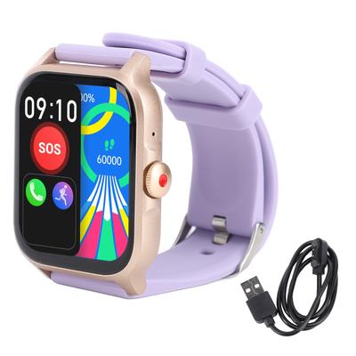 Chytré hodinky pro muže a ženy 1,85palcový plně barevný dotykový displej IP68 voděodolné monitorování spánku