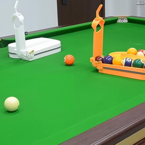 3D-gedruckter Billardkugelständer Snooker-Trainingswerkzeug Perfekte Ausrichtung Konsequentes Training Tragbarer Poolkugelhalter Billardtischzubehör