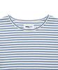 Michikoleondeonkosino Marine Stripe Crop Top Blue