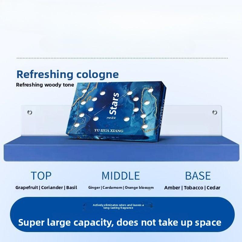 

Long-lasting Freeze Protection & Odour Elimination Large-Capacity Solid Car Air Freshener Refreshing Cologne