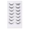 7 Pairs Of Chemical Fiber False Eyelashes Simulation Curled Thick Short Eyelashes