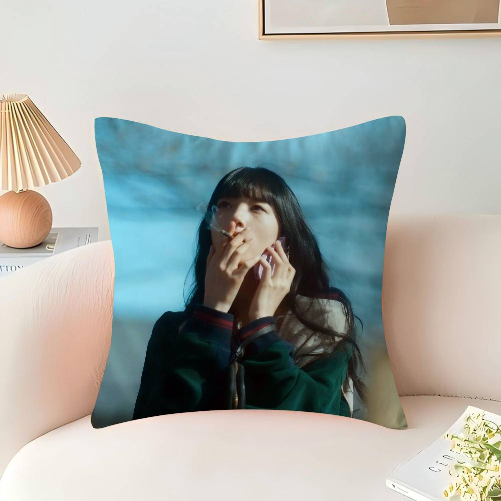 Actress B-Bae-Suzy Cushion Cover Inches Farmhouse Decor Home Throw Pillow Covers For Couch Decorations
