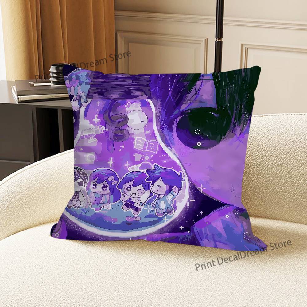 O-Omori-S Game Pillow Case Ultra Soft Skin Friendly Fabric Cloud Like Comfort & Concealed Zipper